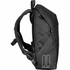 Basil B-Safe Nordlicht Commuter Fahrradrucksack Damen Schwarz -CUBE RFR Teile Verkäufe basil b safe nordlicht commuter bicycle backpack women black 3