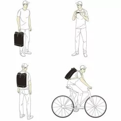 Brooks Pickwick Canvas Rucksack Small 12l Schwarz -CUBE RFR Teile Verkäufe brooks pickwick canvas backpack small 12l total black 6