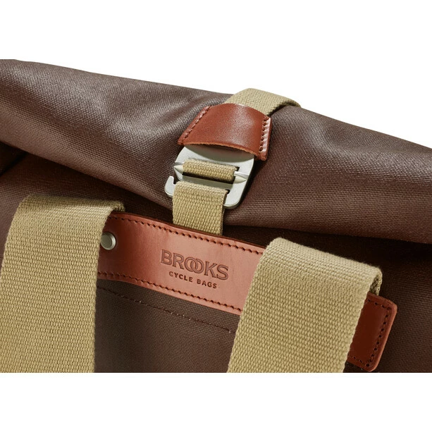 Brooks Pickwick Canvas Rucksack Small 12l Braun 7 Brooks Pickwick Canvas Rucksack Small 12l Braun – Bild 5