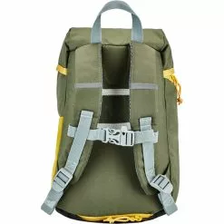 CAMPZ Rucksack Dino Kinder Oliv/gelb -CUBE RFR Teile Verkäufe campz backpack dino kids grey yellow 4