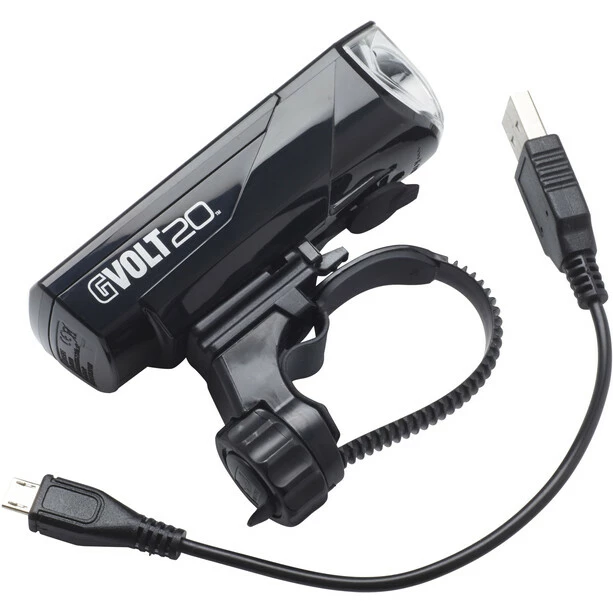 CatEye GVOLT20RC HL-EL350GRC Frontlicht Schwarz 4 CatEye GVOLT20RC HL-EL350GRC Frontlicht Schwarz – Bild 2