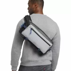 Chrome Kadet Nylon Umhängetasche Grau -CUBE RFR Teile Verkäufe chrome kadet nylon messenger bag fog 4