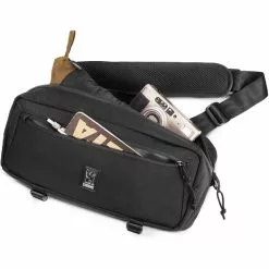 Chrome Mini Kadet Umhängetasche Schwarz -CUBE RFR Teile Verkäufe chrome mini kadet sling bag black 4