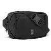 Chrome Ziptop Hüfttasche Schwarz -CUBE RFR Teile Verkäufe chrome ziptop waistpack black 1