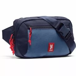 Chrome Ziptop Hüfttasche Blau