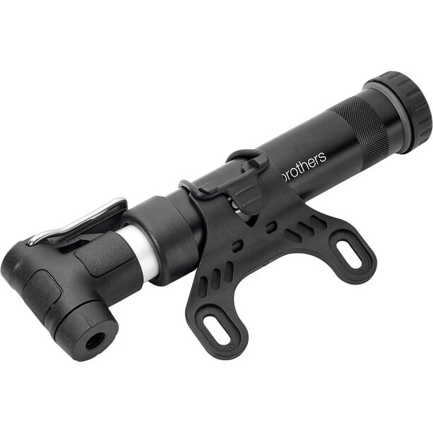 Crankbrothers Gem S Handpumpe Inkl. Rahmenhalter Schwarz 4 Crankbrothers Gem S Handpumpe Inkl. Rahmenhalter Schwarz – Bild 2