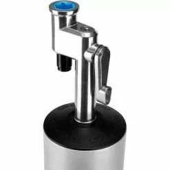 Crankbrothers Klic Standpumpe Tubeless Tank Silber -CUBE RFR Teile Verkäufe crankbrothers klic floor pump tubeless tank silver 6