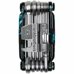Crankbrothers M17 Multitool Splatter Edition Schwarz/silber