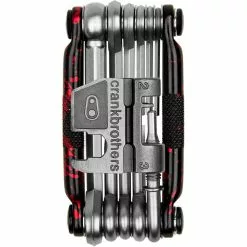 Crankbrothers M17 Multitool Splatter Edition Schwarz/silber