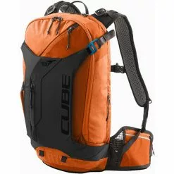 Cube Edge Trail X Action Team Rucksack Orange/schwarz