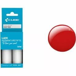 Cube Lackreparaturstift-Set 2x9ml Rot