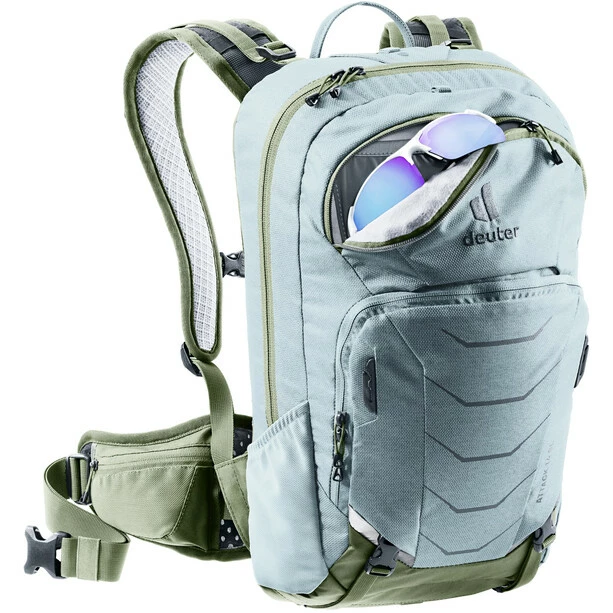 Deuter Attack 14 SL Rucksack Damen Grau/oliv 7 Deuter Attack 14 SL Rucksack Damen Grau/oliv – Bild 5