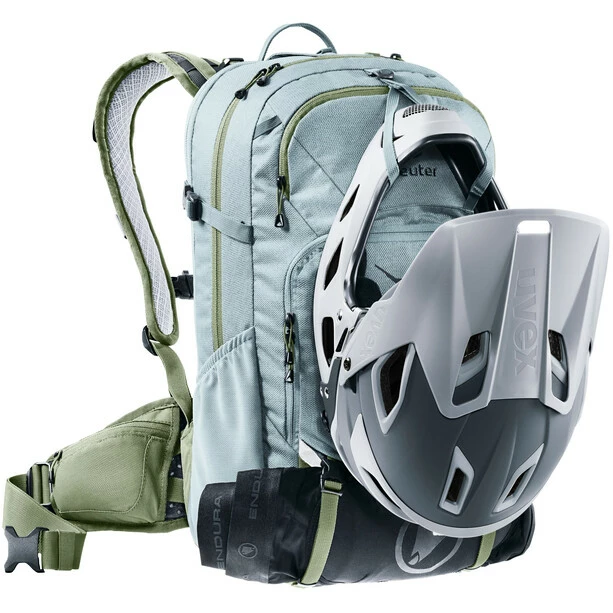 Deuter Attack 18 SL Rucksack Damen Blau/oliv 8 Deuter Attack 18 SL Rucksack Damen Blau/oliv – Bild 6