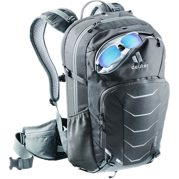 Deuter Attack 20 Rucksack Grau 7 Deuter Attack 20 Rucksack Grau – Bild 5