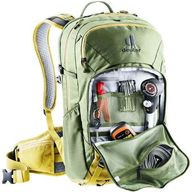 Deuter Attack 20 Rucksack Oliv/gelb 6 Deuter Attack 20 Rucksack Oliv/gelb – Bild 4