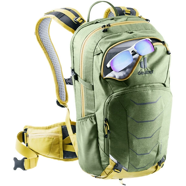 Deuter Attack 20 Rucksack Oliv/gelb 7 Deuter Attack 20 Rucksack Oliv/gelb – Bild 5