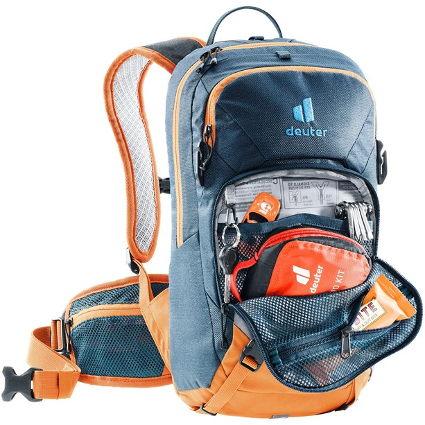 Deuter Attack 8 JR Rucksack Kinder Blau/orange 8 Deuter Attack 8 JR Rucksack Kinder Blau/orange – Bild 6