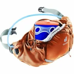 Deuter Pulse 5 Hüfttasche Braun -CUBE RFR Teile Verkäufe deuter pulse 5 hip bag chestnut teal 3