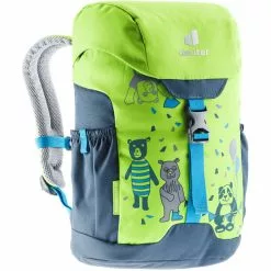Deuter Schmusebär Rucksack 8l Kinder Grün/blau