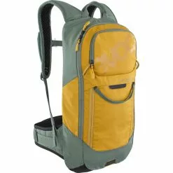 EVOC FR Lite Race Protektor Rucksack 10l Oliv/orange