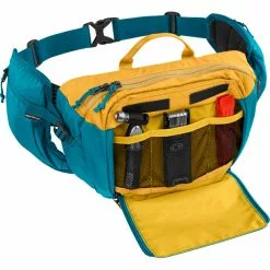 EVOC Hip Pack 3l + Trinkblase 1,5l Blau/gelb -CUBE RFR Teile Verkäufe evoc hip pack 3l bladder 15l loam ocean 3