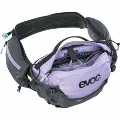 EVOC Hip Pack Pro 3l + Trinkblase 1,5l Lila/grau -CUBE RFR Teile Verkäufe evoc hip pack pro 3l bladder 15l multicolour 3
