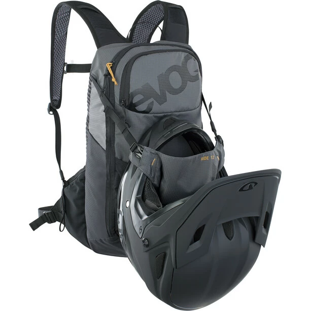 EVOC Ride 12 Rucksack 12l + 2l Trinkblase Grau 8 EVOC Ride 12 Rucksack 12l + 2l Trinkblase Grau – Bild 6