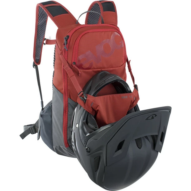 EVOC Ride 12 Rucksack 12l + 2l Trinkblase Rot/grau 8 EVOC Ride 12 Rucksack 12l + 2l Trinkblase Rot/grau – Bild 6