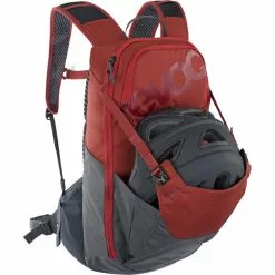 EVOC Ride 12 Rucksack Rot/grau -CUBE RFR Teile Verkäufe evoc ride 12 backpack chili red carbon grey 5