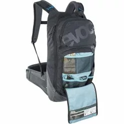 EVOC Trail Pro 10 Protektor Rucksack Grau -CUBE RFR Teile Verkäufe evoc trail pro 10 protector backpack black carbon grey 6