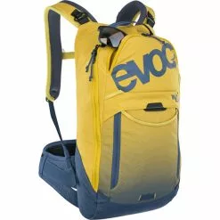 EVOC Trail Pro 10 Protektor Rucksack Gelb -CUBE RFR Teile Verkäufe evoc trail pro 10 protector backpack curry denim 3