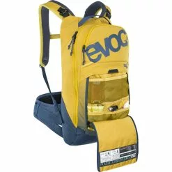 EVOC Trail Pro 10 Protektor Rucksack Gelb -CUBE RFR Teile Verkäufe evoc trail pro 10 protector backpack curry denim 5