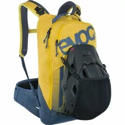 EVOC Trail Pro 10 Protektor Rucksack Gelb -CUBE RFR Teile Verkäufe evoc trail pro 10 protector backpack curry denim 6