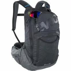 EVOC Trail Pro 16 Protektor Rucksack Grau -CUBE RFR Teile Verkäufe evoc trail pro 16 protector backpack black carbon grey 3