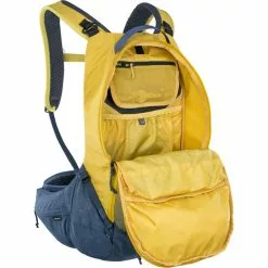 EVOC Trail Pro 16 Protektor Rucksack Gelb -CUBE RFR Teile Verkäufe evoc trail pro 16 protector backpack curry denim 5
