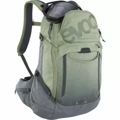 EVOC Trail Pro 26 Protektor Rucksack Oliv 10 EVOC Trail Pro 26 Protektor Rucksack Oliv -CUBE RFR Teile Verkäufe evoc trail pro 26 protector backpack light olive carbon grey 3