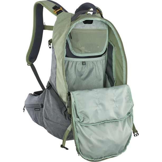 EVOC Trail Pro 26 Protektor Rucksack Oliv 7 EVOC Trail Pro 26 Protektor Rucksack Oliv – Bild 5