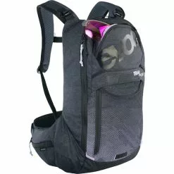 EVOC Trail Pro SF 12 Protektorenrucksack Schwarz/grau -CUBE RFR Teile Verkäufe evoc trail pro sf 12 protector backpack multicolour 3