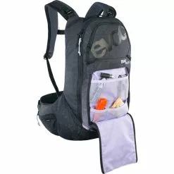 EVOC Trail Pro SF 12 Protektorenrucksack Schwarz/grau -CUBE RFR Teile Verkäufe evoc trail pro sf 12 protector backpack multicolour 5