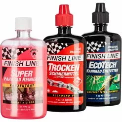 Finish Line Bike Care Value Pack 3 X 120ml