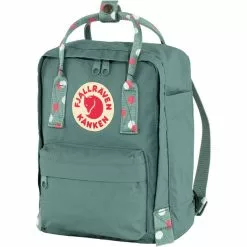 Fjällräven Fjällräven Kånken Mini Rucksack Kinder Grün -CUBE RFR Teile Verkäufe fjaellraeven kanken mini backpack kids frost green confetti pattern 3