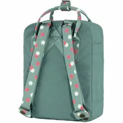 Fjällräven Fjällräven Kånken Mini Rucksack Kinder Grün -CUBE RFR Teile Verkäufe fjaellraeven kanken mini backpack kids frost green confetti pattern 4
