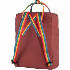 Fjällräven Fjällräven Kånken Rainbow Rucksack Rot -CUBE RFR Teile Verkäufe fjaellraeven kanken rainbow backpack ox red rainbow pattern 4