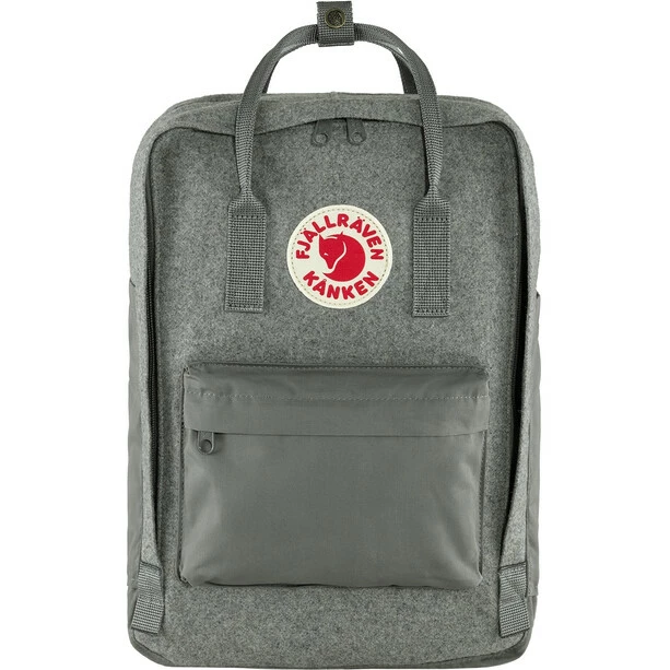 Fjällräven Fjällräven Kånken Re-Wool Laptop Rucksack 15" Grau 3 Fjällräven Fjällräven Kånken Re-Wool Laptop Rucksack 15" Grau