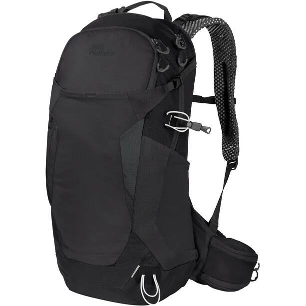Jack Wolfskin Crosstrail 24 LT Rucksack Schwarz 3 Jack Wolfskin Crosstrail 24 LT Rucksack Schwarz