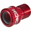 KCNC Ventil Adapter Presta Zu Schrader Rot -CUBE RFR Teile Verkäufe kcnc presta schrader av sv valve adapter red 1