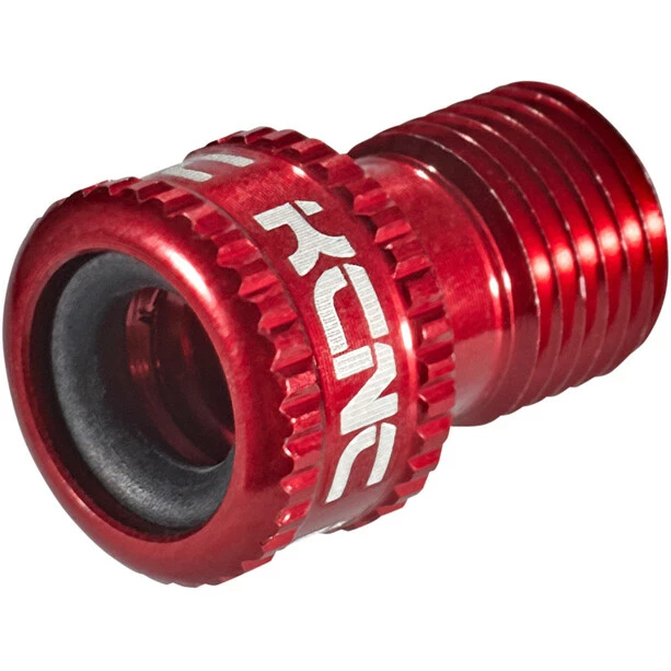 KCNC Ventil Adapter Presta Zu Schrader Rot 3 KCNC Ventil Adapter Presta Zu Schrader Rot