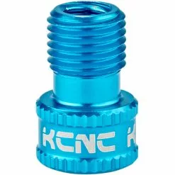 KCNC Ventil Adapter Sclaverand Zu Schrader Blau