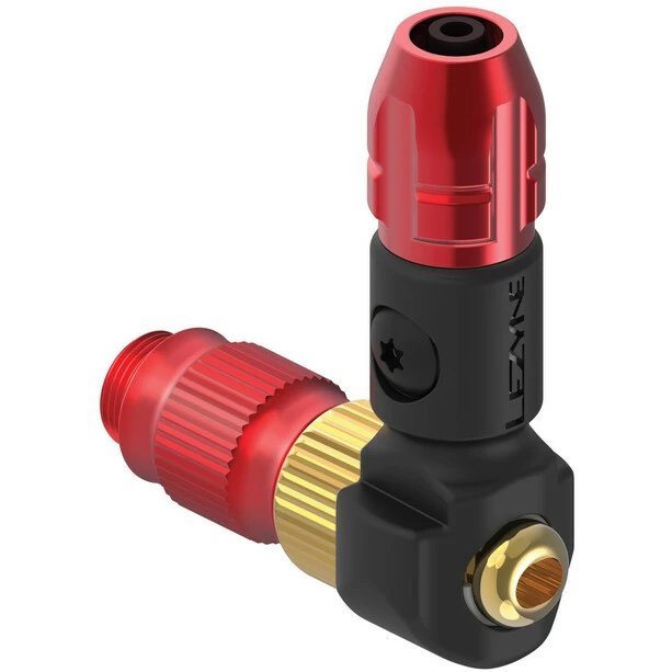 Lezyne ABS-1 Pro HP Chuck Pumpenkopf Für High Pressure Schlauch Rot/schwarz 4 Lezyne ABS-1 Pro HP Chuck Pumpenkopf Für High Pressure Schlauch Rot/schwarz – Bild 2