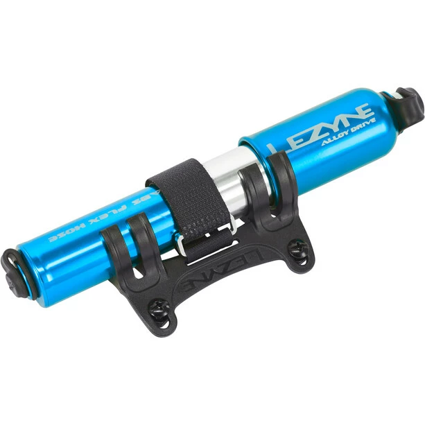 Lezyne Alloy Drive Minipumpe S Blau 4 Lezyne Alloy Drive Minipumpe S Blau – Bild 2